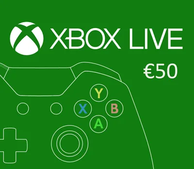 XBOX Live EUR 50 Prepaid Card EU — лицензионный ключ