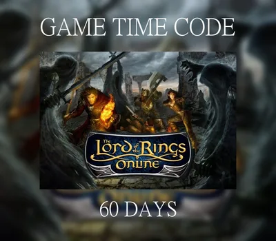 The Lord of the Rings Online 60 Days Prepaid Game Time Card EU — лицензионный ключ