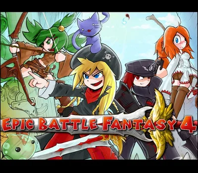 Epic Battle Fantasy 4 PC Steam CD Key — лицензионный ключ