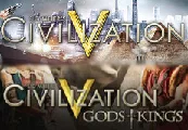 Sid Meier's Civilization V + Gods and Kings Expansion Steam CD Key — лицензионный ключ