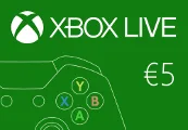 XBOX Live €5 Prepaid Card EU — лицензионный ключ