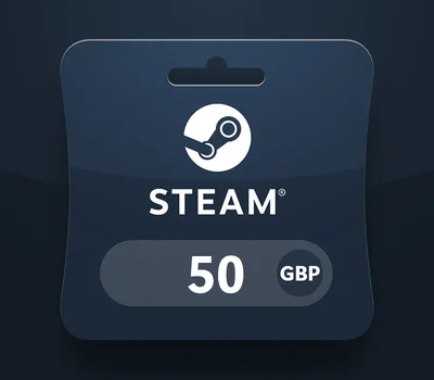 Steam Wallet GBP 50 Gift Card UK — лицензионный ключ