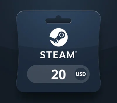 Steam Wallet USD 20 Gift Card US — лицензионный ключ