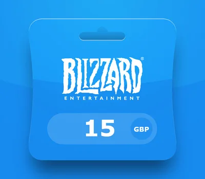 Blizzard GBP 15 Battle.net Gift Card UK — лицензионный ключ