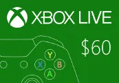 XBOX Live $60 Prepaid Card US — лицензионный ключ