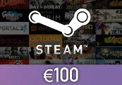 Steam Wallet Card €100 EU Activation Code — лицензионный ключ