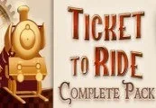 Ticket to Ride Complete Pack Steam CD Key — лицензионный ключ
