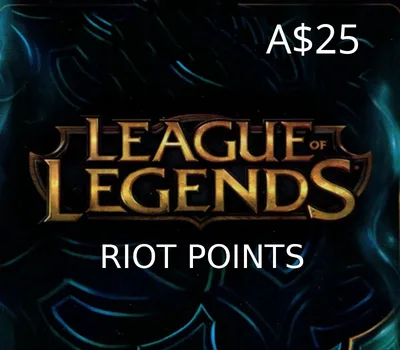 League of Legends 25 AUD Prepaid RP Card OCE — лицензионный ключ