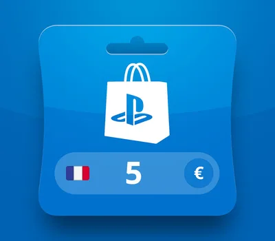 PlayStation Network EUR 5 Gift Card FR — лицензионный ключ