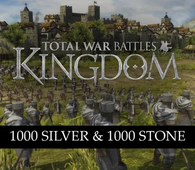 Total War Battles: KINGDOM – 1000 Silver & 1000 Stone CD Key — лицензионный ключ