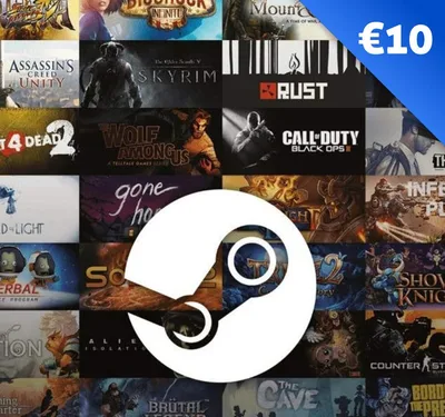 Steam Wallet Card €10 Global Activation Code — лицензионный ключ