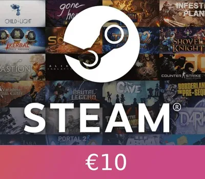 Steam Gift Card €10 Global Activation Code — лицензионный ключ