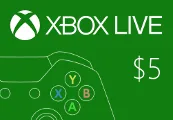 XBOX Live $5 Prepaid Card US — лицензионный ключ