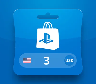 PlayStation Network Card USD 3 Gift Card US — лицензионный ключ