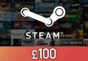 Steam Wallet Card £100 Global Activation Code — лицензионный ключ