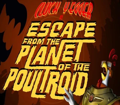 Cluck Yegger in Escape From The Planet of The Poultroid Steam CD Key — лицензионный ключ