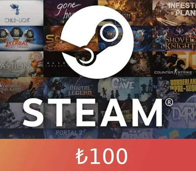 Steam Gift Card ₺100 TR Activation Code — лицензионный ключ