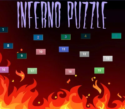 Inferno Puzzle Steam CD Key — лицензионный ключ