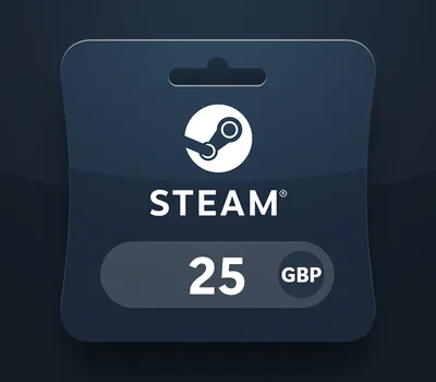 Steam Wallet GBP 25 Gift Card UK — лицензионный ключ