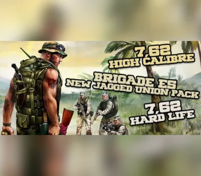 7,62 High Calibre + 7,62 Hard Life + Brigade E5: New Jagged Union Pack PC Steam CD Key — лицензионный ключ