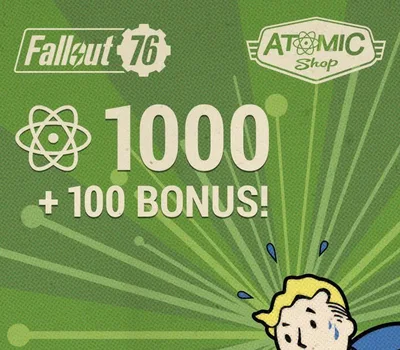 Fallout 76 - 1000 (+100 Bonus) Atoms XBOX One CD Key — лицензионный ключ