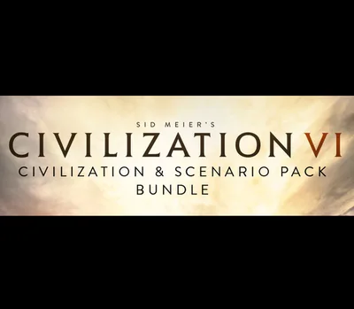 Sid Meier's Civilization VI - Civilization & Scenario Pack Bundle Steam CD Key — лицензионный ключ