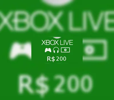 XBOX Live BRL 200 Prepaid Card BR — лицензионный ключ