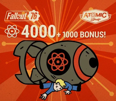 Fallout 76 - 4000 (+1000 Bonus) Atoms XBOX One CD Key — лицензионный ключ