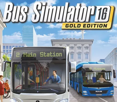 Bus Simulator 16 Gold Edition EU Steam CD Key — лицензионный ключ