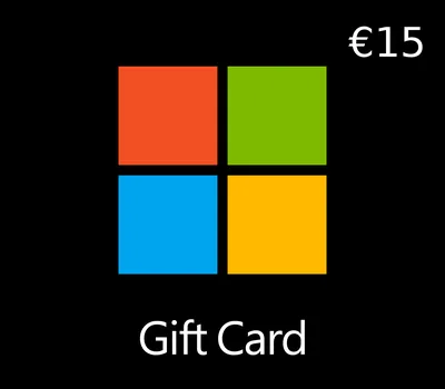 Microsoft Gift Card €15 EU — лицензионный ключ
