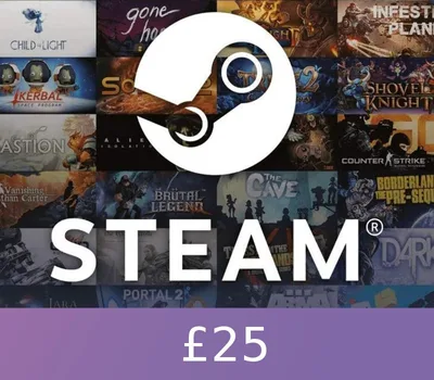 Steam Gift Card £25 Global Activation Code — лицензионный ключ