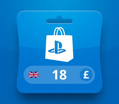 PlayStation Network Card GBP 18 Gift Card UK — лицензионный ключ