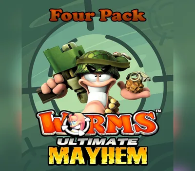 Worms Ultimate Mayhem 4-Pack EU PC Steam CD Key — лицензионный ключ
