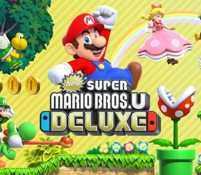 New Super Mario Bros U Deluxe US Nintendo Switch CD Key — лицензионный ключ
