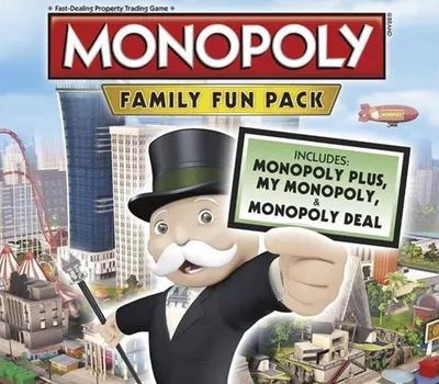 MONOPOLY FAMILY FUN PACK US XBOX One / Xbox Series X|S CD Key — лицензионный ключ