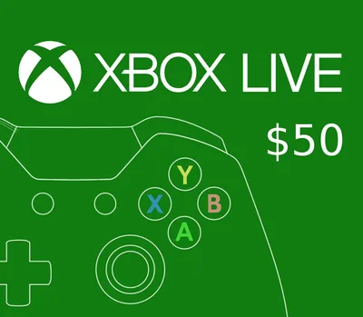 XBOX Live $50 Prepaid Card CA — лицензионный ключ