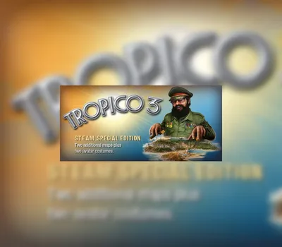 Tropico 3: Steam Special Edition EU PC Steam CD Key — лицензионный ключ