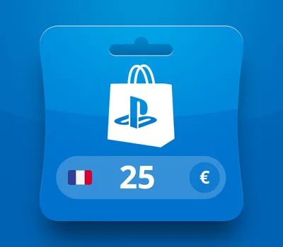 PlayStation Network EUR 25 Gift Card FR — лицензионный ключ