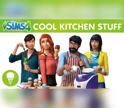 The Sims 4 - Cool Kitchen Stuff EU PC EA App CD Key — лицензионный ключ