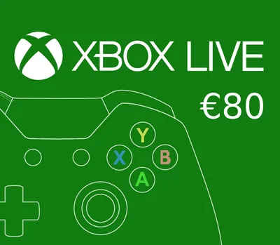 XBOX Live €80 Prepaid Card EU — лицензионный ключ