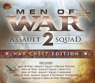 Men of War: Assault Squad 2 War Chest Edition EU PC Steam CD Key — лицензионный ключ
