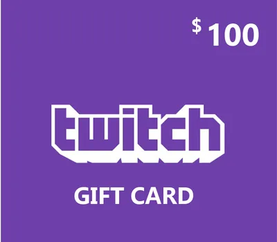 Twitch $100 Gift Card — лицензионный ключ