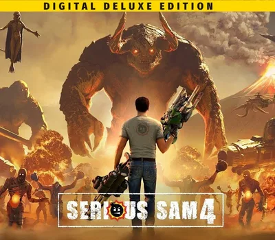 Serious Sam 4 Deluxe Edition Steam CD Key — лицензионный ключ