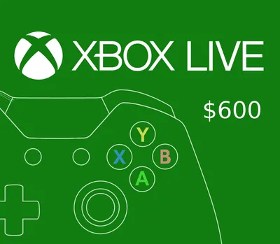 XBOX Live $600 Prepaid Card MX — лицензионный ключ