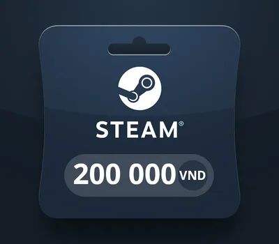 Steam Wallet VND 200 000 Gift Card — лицензионный ключ