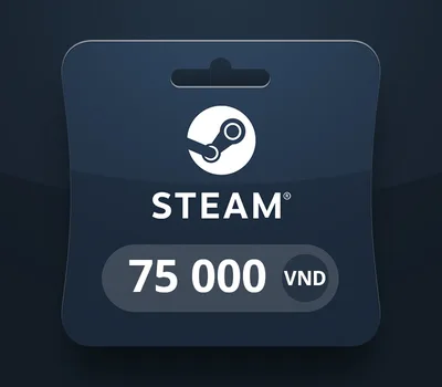 Steam Wallet VND 75 000 Gift Card — лицензионный ключ