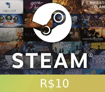 Steam Gift Card 10 BRL Global Activation Code — лицензионный ключ