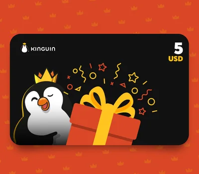 Kinguin USD 5 Gift Card — лицензионный ключ