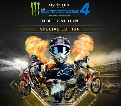 Monster Energy Supercross 4 Special Edition EU XBOX One CD Key — лицензионный ключ