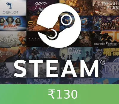 Steam Gift Card ₹130 INR Activation Code — лицензионный ключ